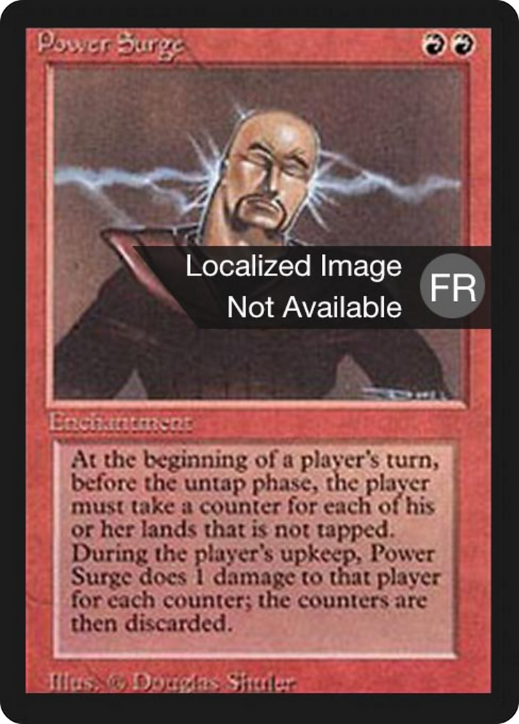 Power Surge [Foreign Black Border] | Shuffle n Cut Hobbies & Games