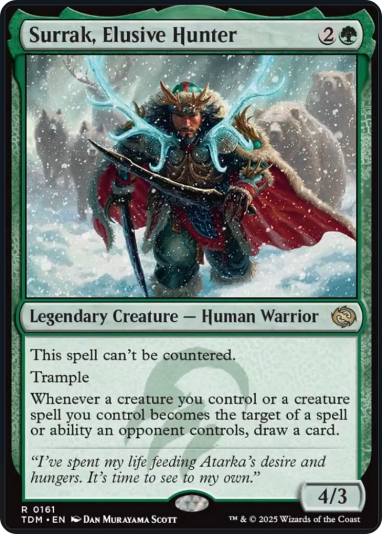 Surrak, Elusive Hunter [Tarkir: Dragonstorm] | Shuffle n Cut Hobbies & Games