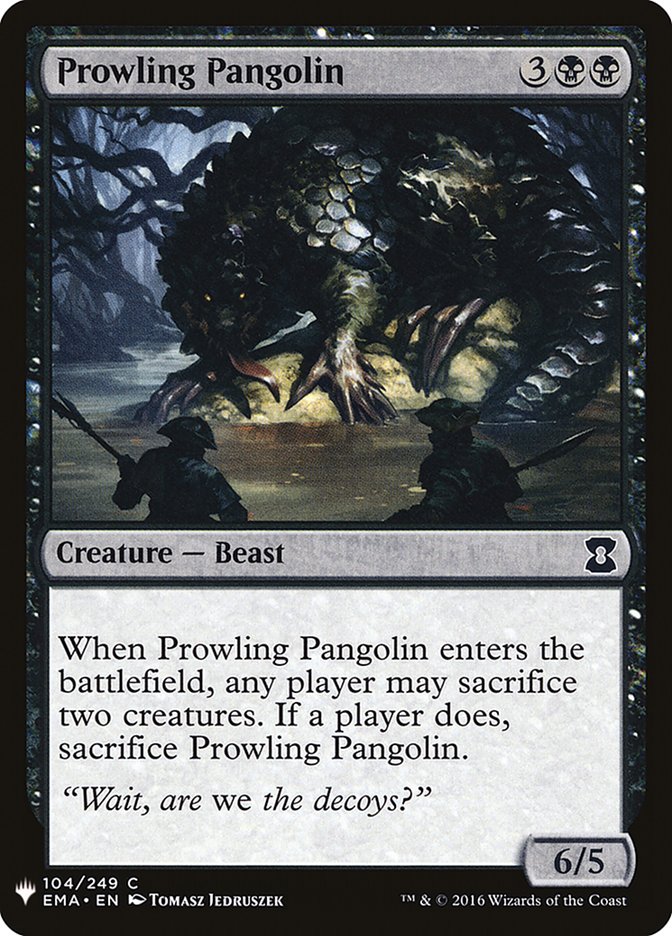 Prowling Pangolin [Mystery Booster] | Shuffle n Cut Hobbies & Games
