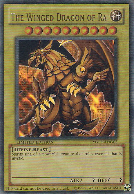 The Winged Dragon of Ra [YGLD-ENG03] Ultra Rare | Shuffle n Cut Hobbies & Games