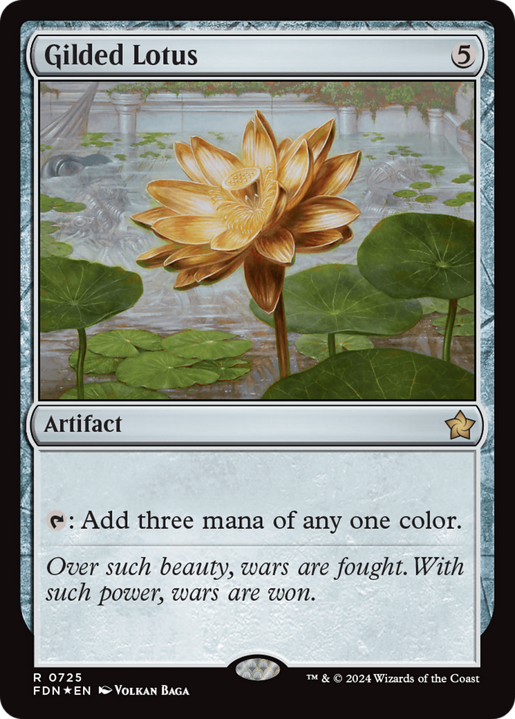 Gilded Lotus [Foundations] | Shuffle n Cut Hobbies & Games