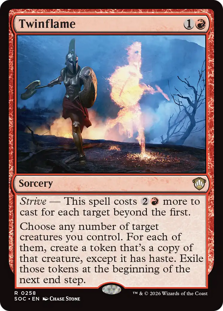 Twinflame [Secrets of Strixhaven Commander] | Shuffle n Cut Hobbies & Games