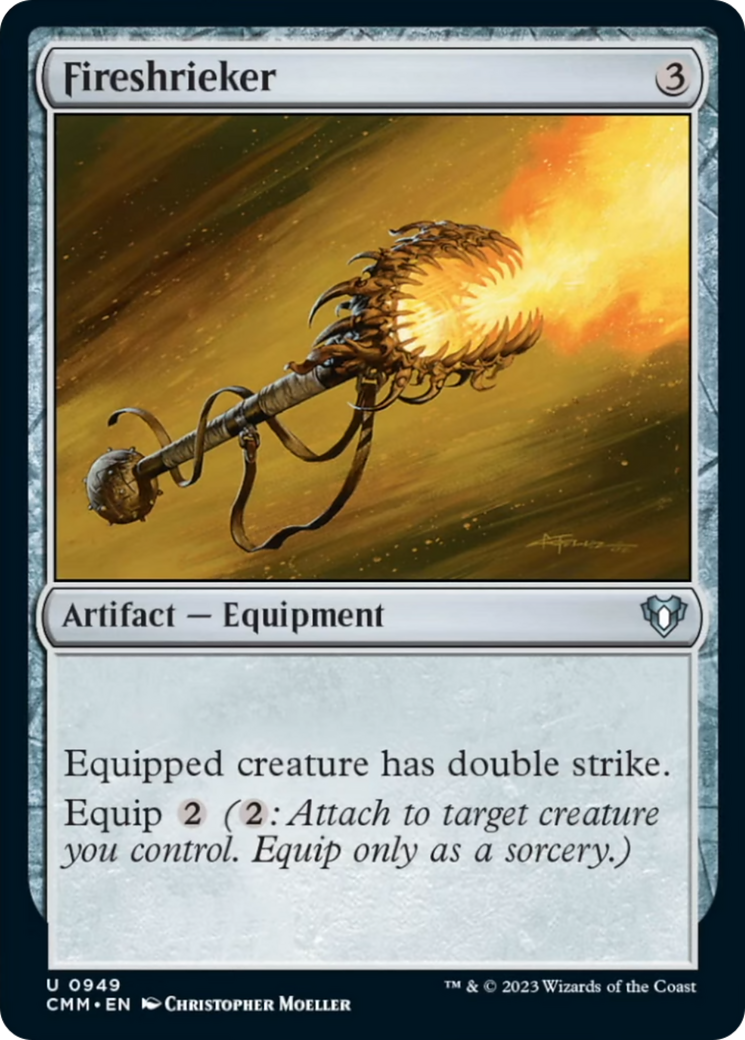 Fireshrieker [Commander Masters] | Shuffle n Cut Hobbies & Games