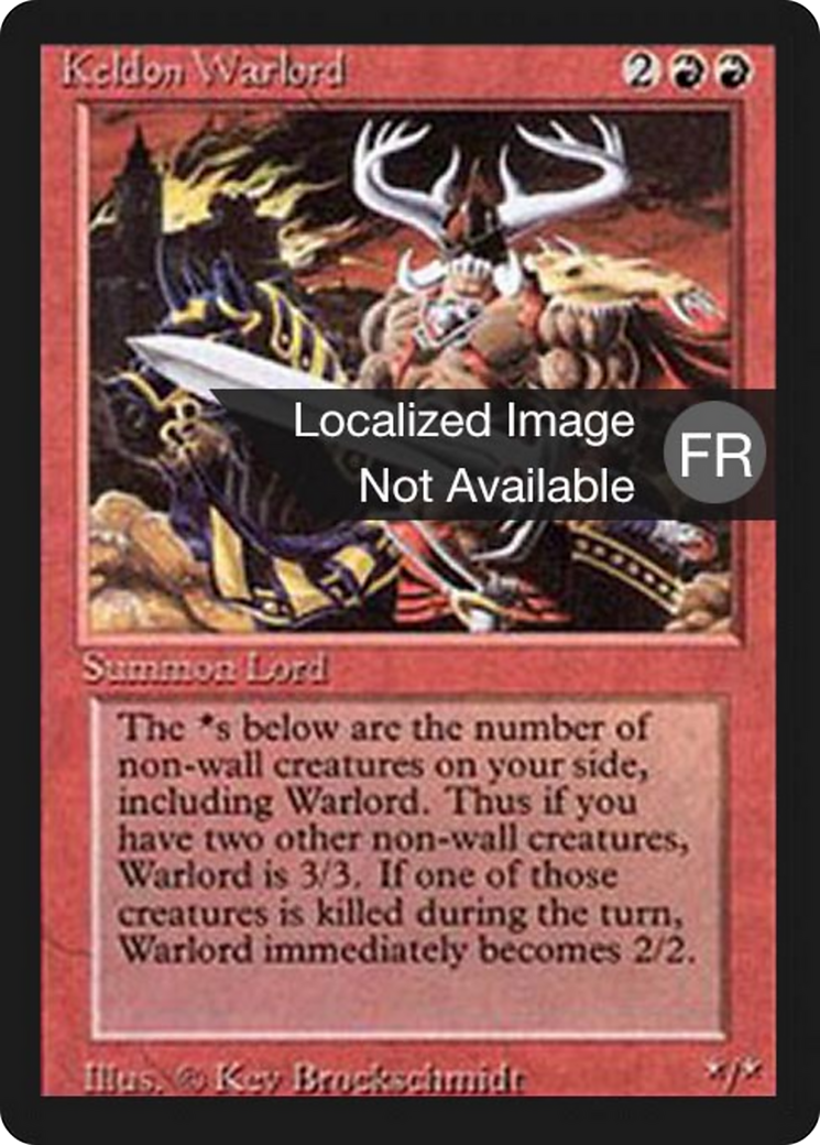 Keldon Warlord [Foreign Black Border] | Shuffle n Cut Hobbies & Games