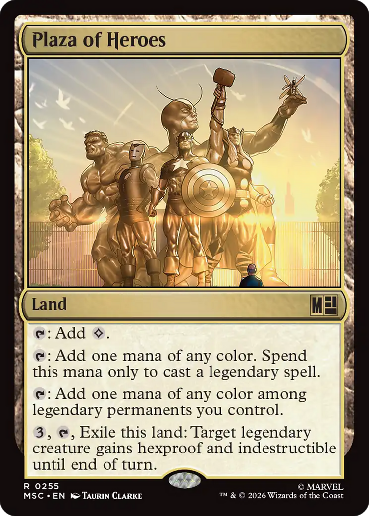 Plaza of Heroes [Marvel Super Heroes Commander] | Shuffle n Cut Hobbies & Games