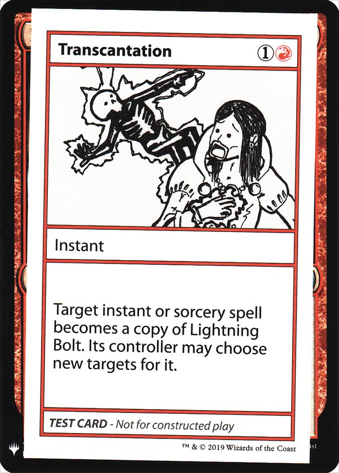 Transcantation [Mystery Booster Playtest Cards] | Shuffle n Cut Hobbies & Games