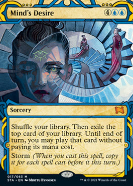 Mind's Desire (Foil Etched) [Strixhaven: Mystical Archive] | Shuffle n Cut Hobbies & Games