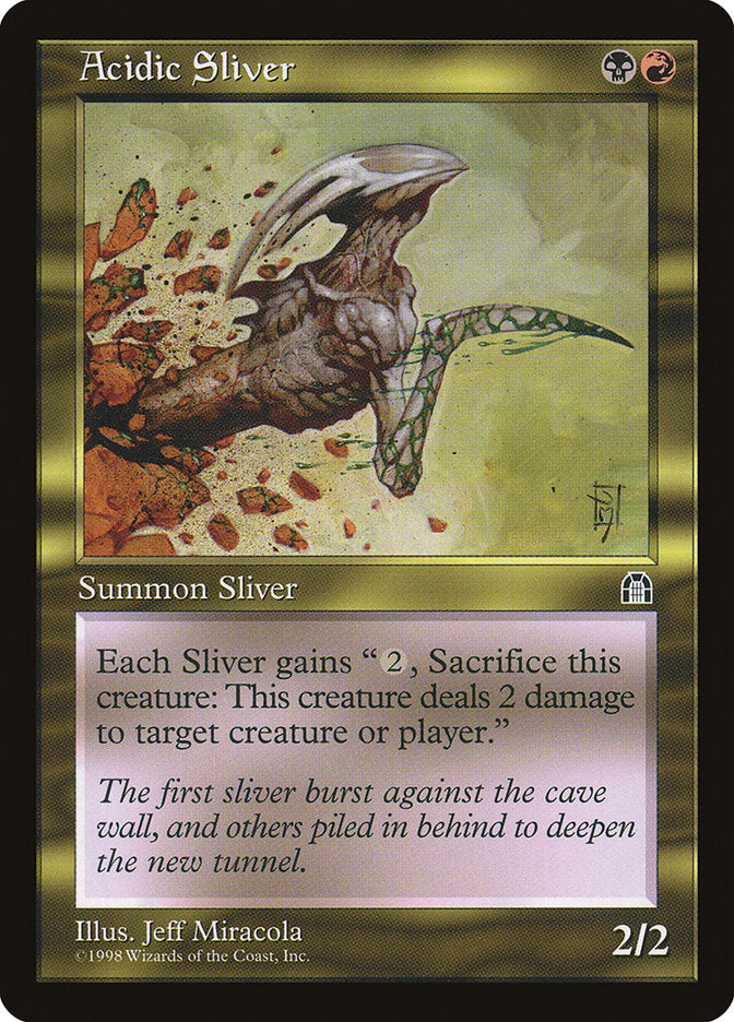 Acidic Sliver [Stronghold] | Shuffle n Cut Hobbies & Games