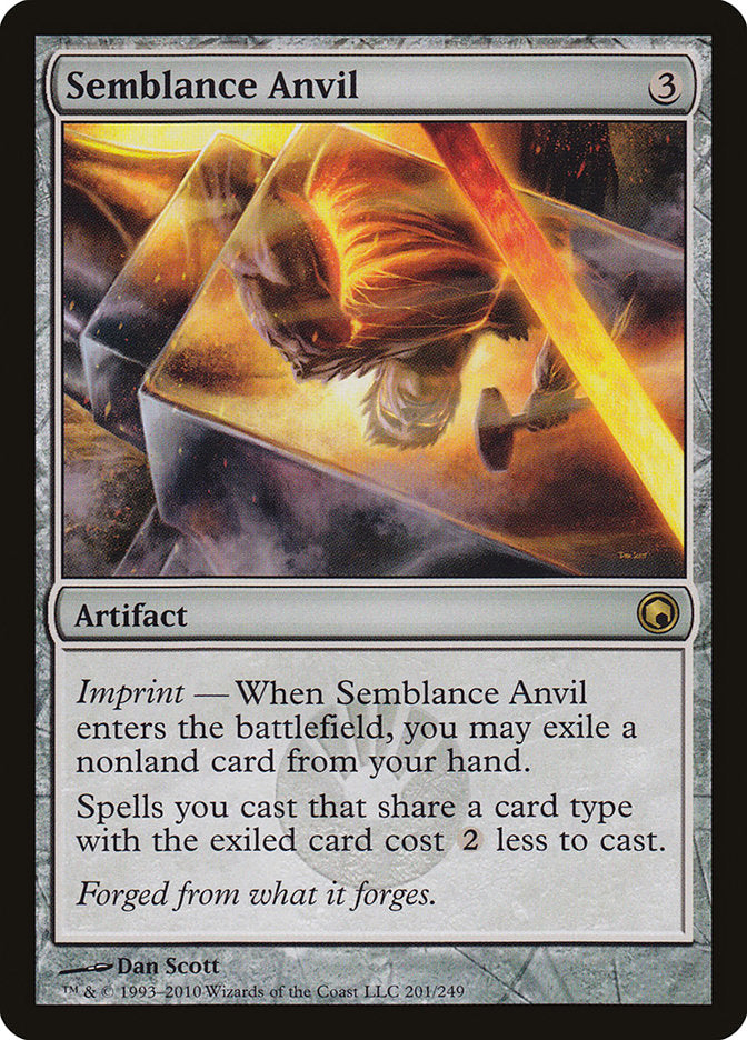 Semblance Anvil [Scars of Mirrodin] | Shuffle n Cut Hobbies & Games