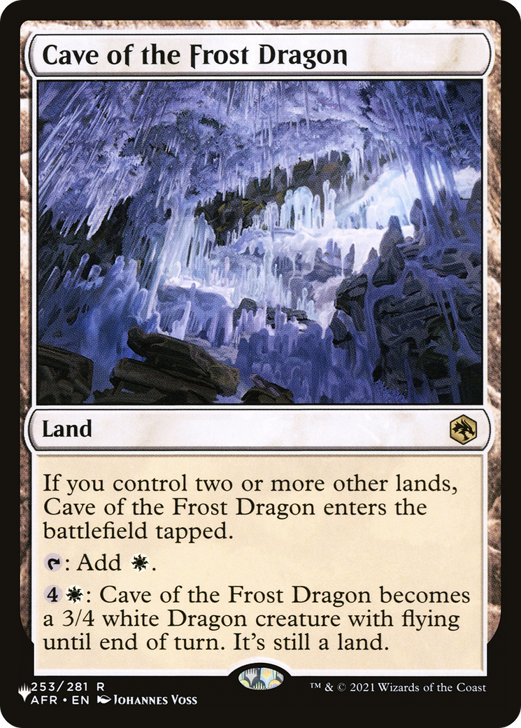 Cave of the Frost Dragon [The List] | Shuffle n Cut Hobbies & Games
