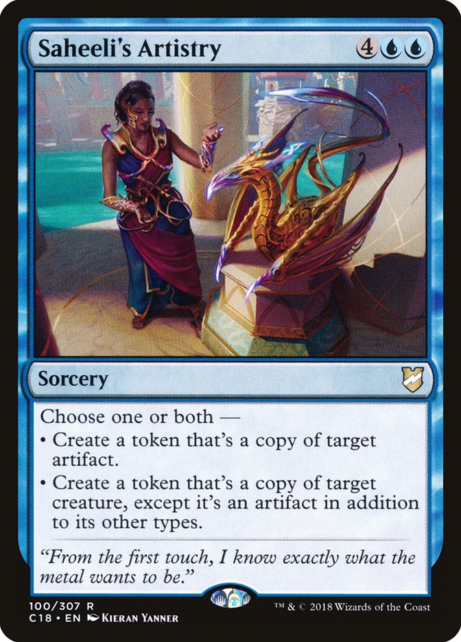 Saheeli's Artistry [Commander 2018] | Shuffle n Cut Hobbies & Games