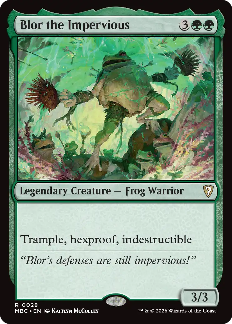 Blor the Impervious [Mystery Booster: Commander Edition] | Shuffle n Cut Hobbies & Games