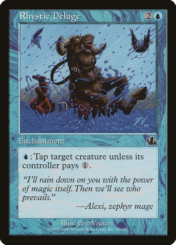 Rhystic Deluge [Prophecy] | Shuffle n Cut Hobbies & Games
