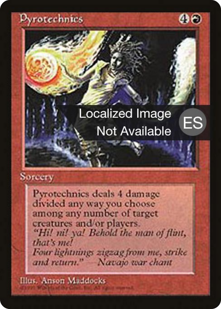 Pyrotechnics [Fourth Edition Foreign Black Border] | Shuffle n Cut Hobbies & Games
