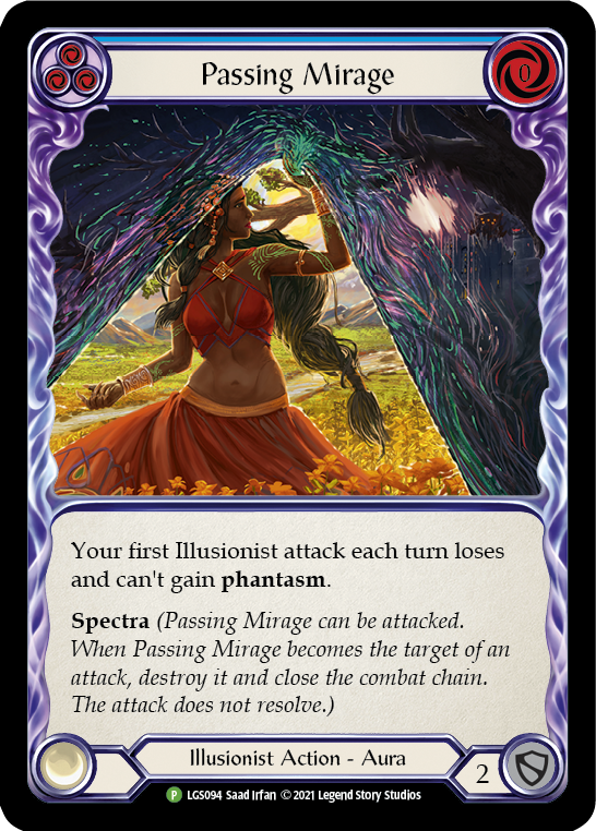 Passing Mirage [LGS094] (Promo)  Cold Foil | Shuffle n Cut Hobbies & Games