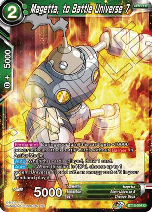 Magetta, to Battle Universe 7 (BT16-064) [Realm of the Gods] | Shuffle n Cut Hobbies & Games