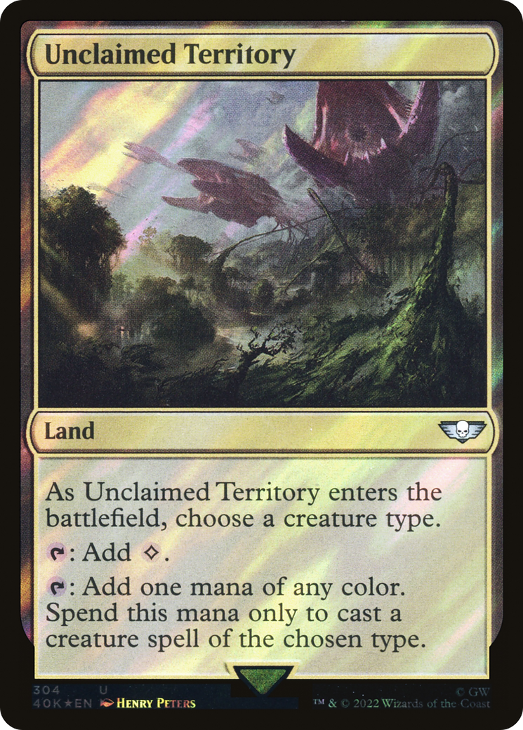 Unclaimed Territory (Surge Foil) [Marvel Super Heroes Commander] | Shuffle n Cut Hobbies & Games