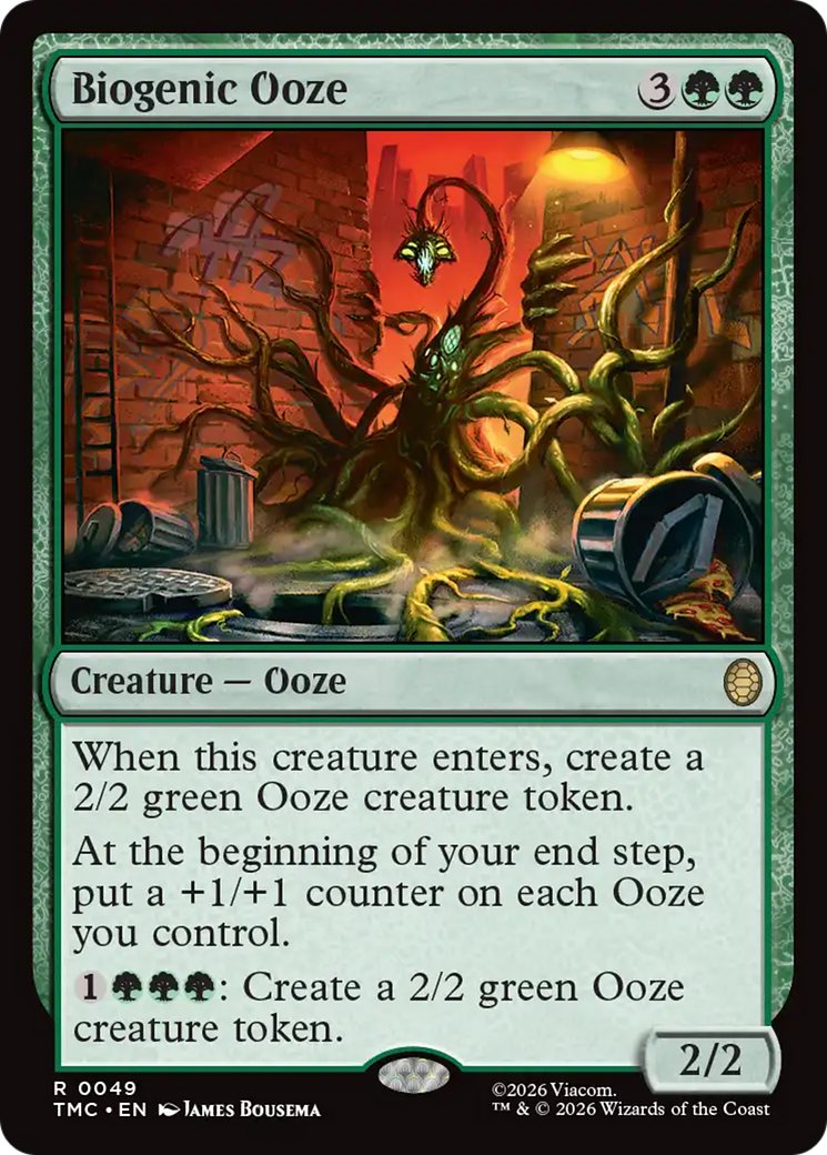 Biogenic Ooze [Teenage Mutant Ninja Turtles Commander] | Shuffle n Cut Hobbies & Games