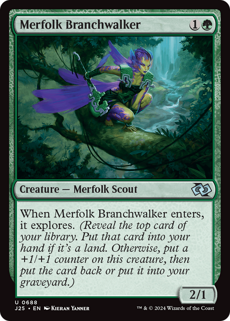 Merfolk Branchwalker [Foundations Jumpstart] | Shuffle n Cut Hobbies & Games