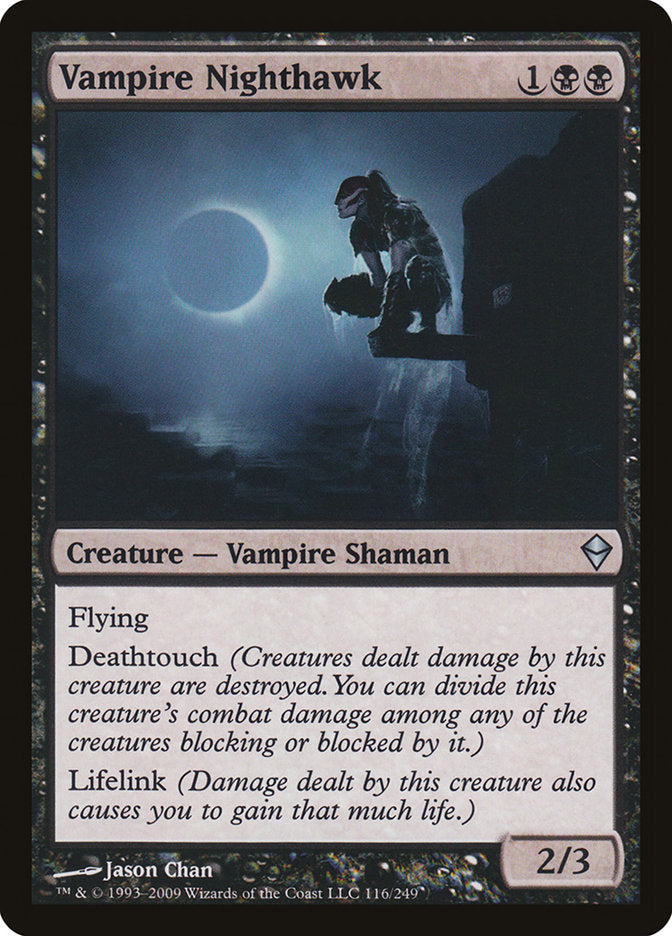 Vampire Nighthawk [Zendikar] | Shuffle n Cut Hobbies & Games