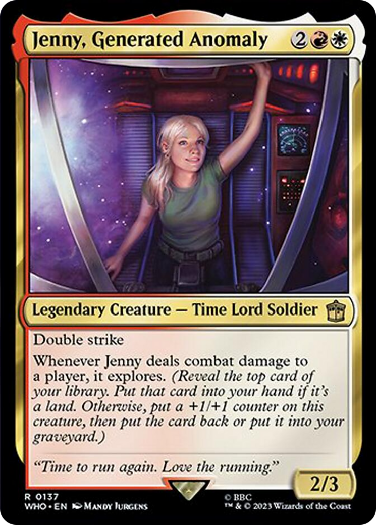 Jenny, Generated Anomaly [Doctor Who] | Shuffle n Cut Hobbies & Games