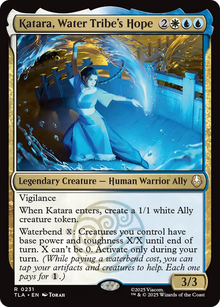 Katara, Water Tribe's Hope [Avatar: The Last Airbender] | Shuffle n Cut Hobbies & Games