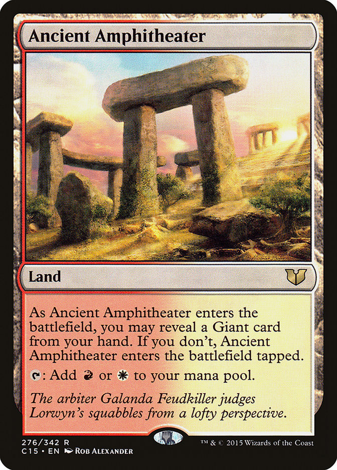 Ancient Amphitheater [Commander 2015] | Shuffle n Cut Hobbies & Games