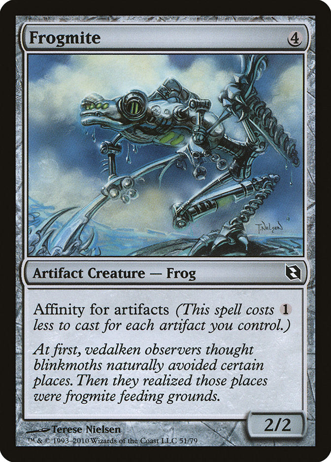 Frogmite [Duel Decks: Elspeth vs. Tezzeret] | Shuffle n Cut Hobbies & Games