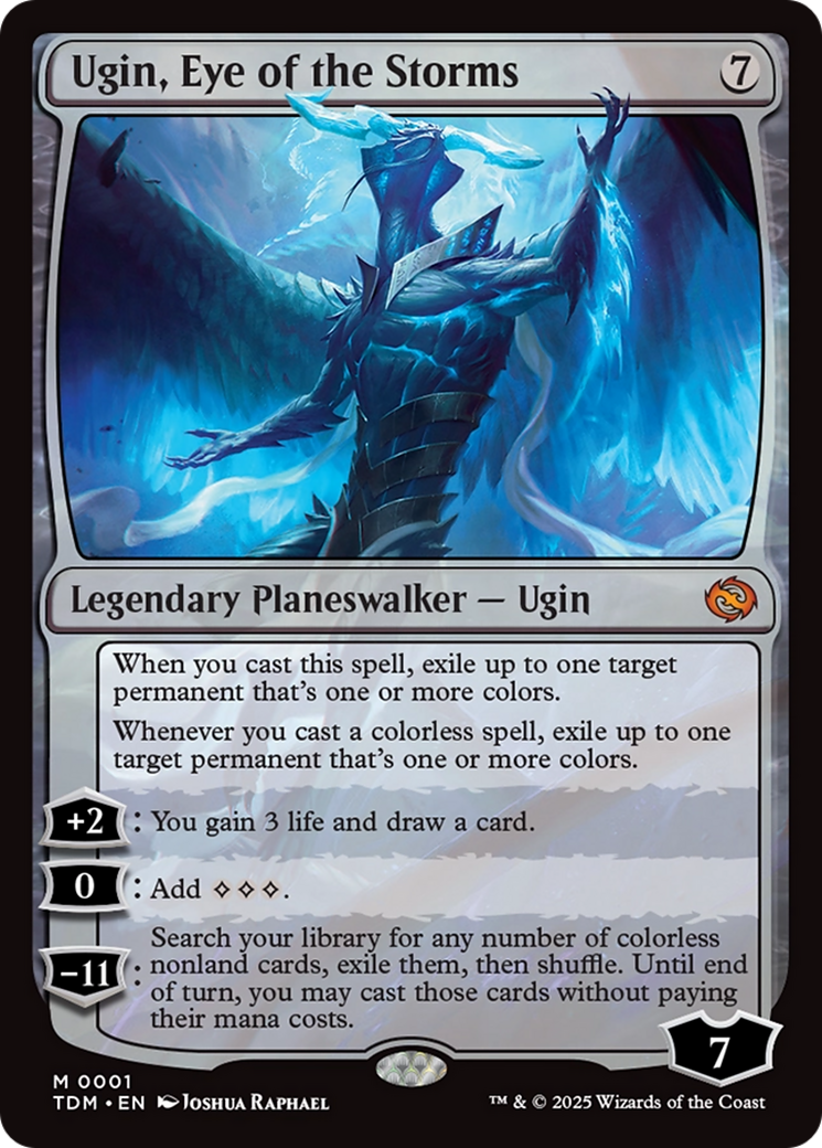 Ugin, Eye of the Storms [Tarkir: Dragonstorm] | Shuffle n Cut Hobbies & Games