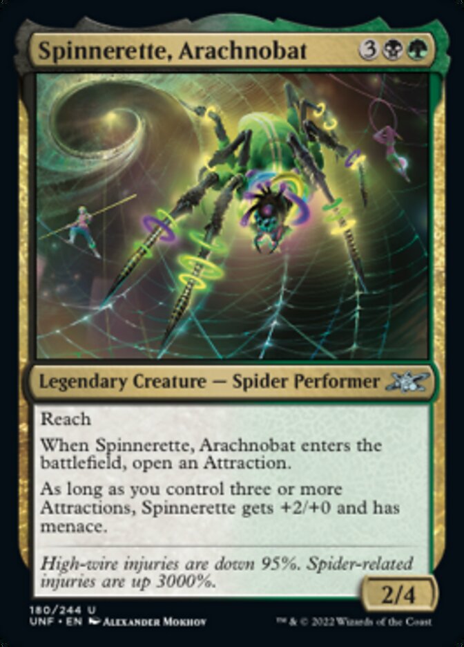 Spinnerette, Arachnobat [Unfinity] | Shuffle n Cut Hobbies & Games