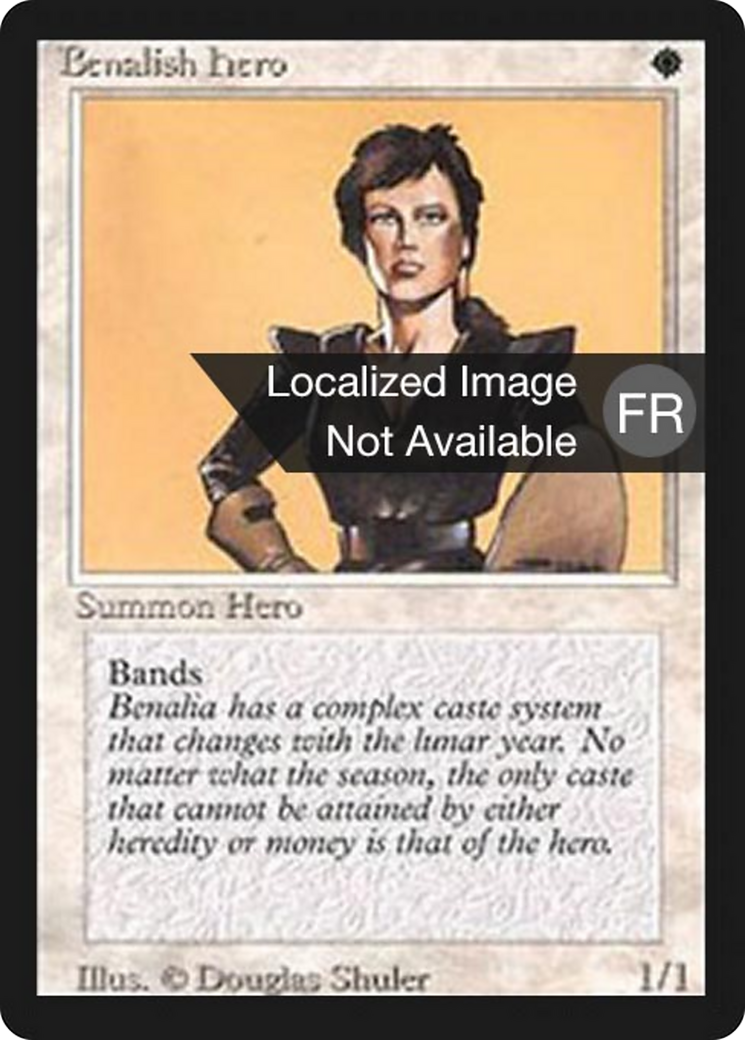 Benalish Hero [Foreign Black Border] | Shuffle n Cut Hobbies & Games