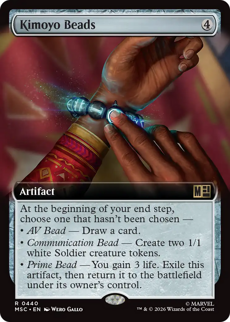 Kimoyo Beads (Extended Art) [Marvel Super Heroes Commander] | Shuffle n Cut Hobbies & Games
