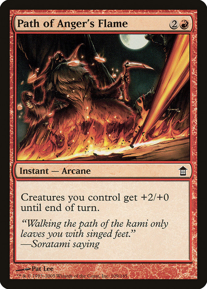 Path of Anger's Flame [Saviors of Kamigawa] | Shuffle n Cut Hobbies & Games