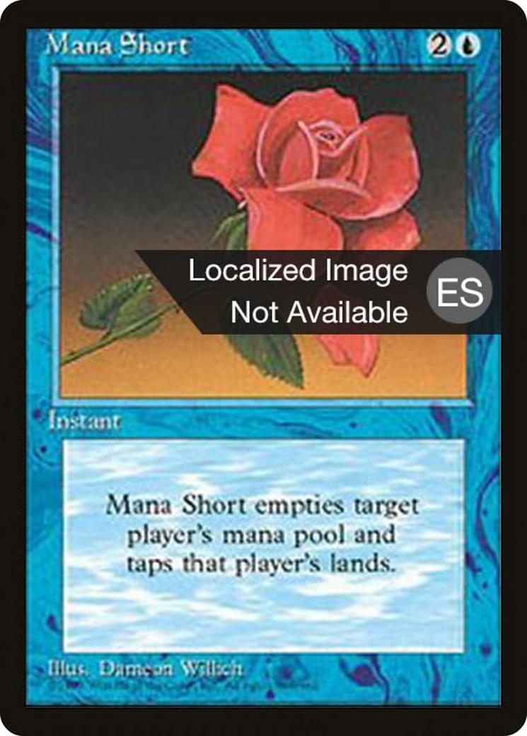 Mana Short [Fourth Edition Foreign Black Border] | Shuffle n Cut Hobbies & Games