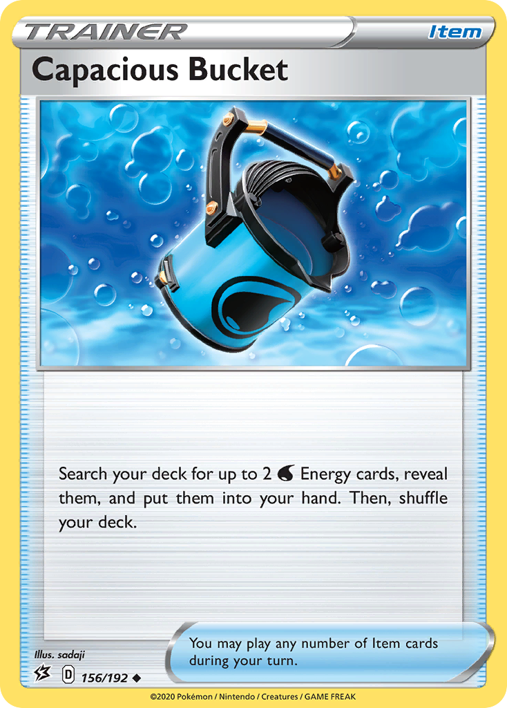 Capacious Bucket (156/192) [Sword & Shield: Rebel Clash] | Shuffle n Cut Hobbies & Games