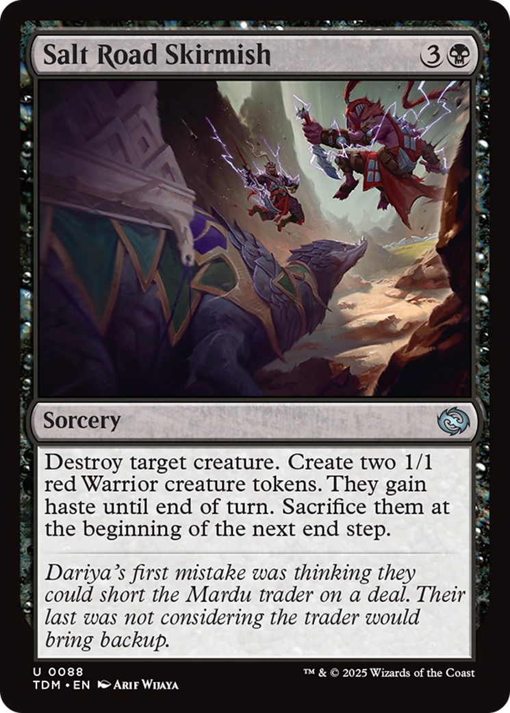 Salt Road Skirmish [Tarkir: Dragonstorm] | Shuffle n Cut Hobbies & Games