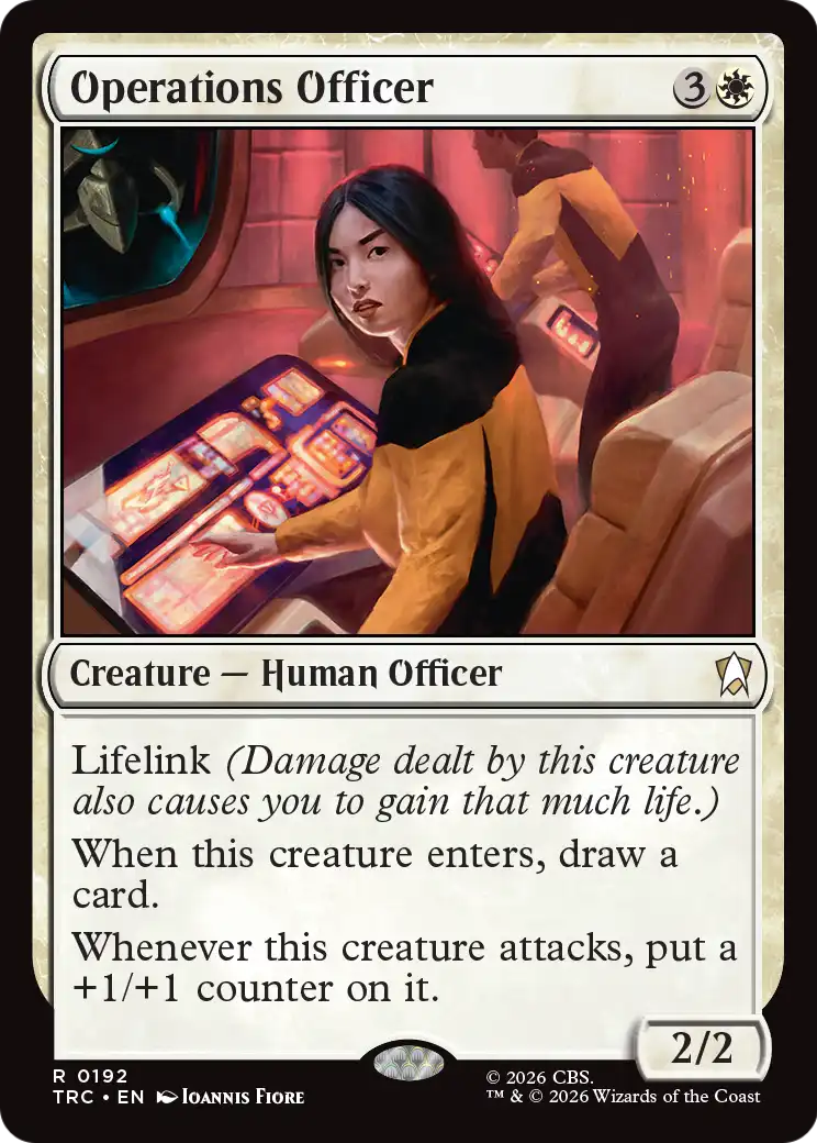 Operations Officer [Star Trek Commander] | Shuffle n Cut Hobbies & Games