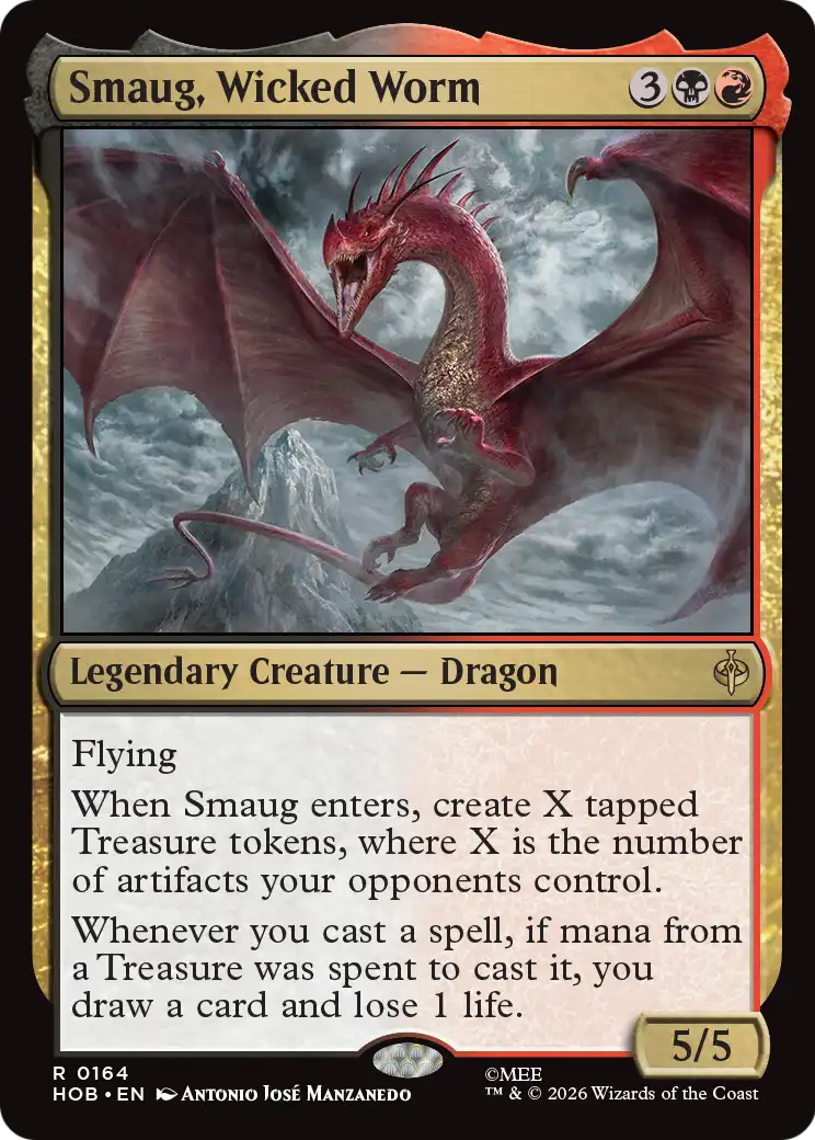 Smaug, Wicked Worm [The Hobbit] | Shuffle n Cut Hobbies & Games