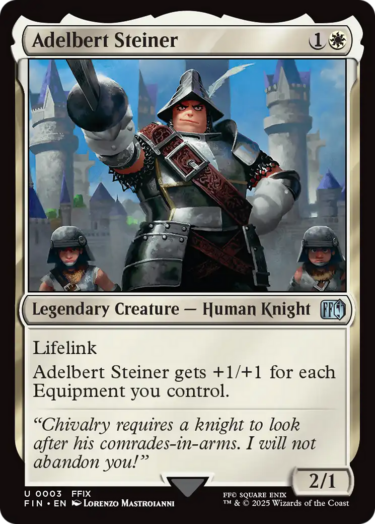 Adelbert Steiner [FINAL FANTASY] | Shuffle n Cut Hobbies & Games