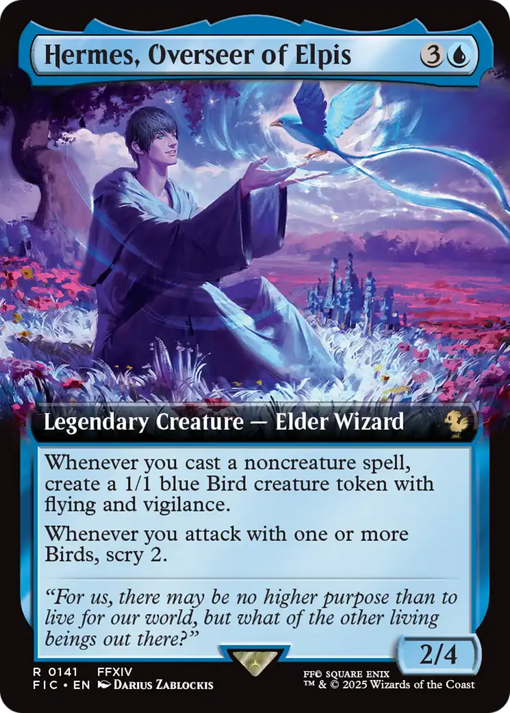 Hermes, Overseer of Elpis (Extended Art) [FINAL FANTASY Commander] | Shuffle n Cut Hobbies & Games