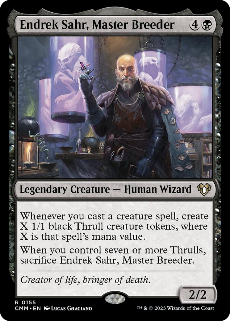 Endrek Sahr, Master Breeder [Commander Masters] | Shuffle n Cut Hobbies & Games