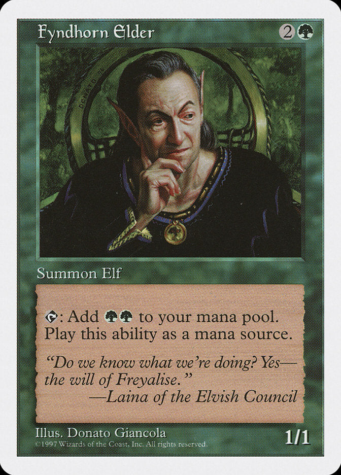 Fyndhorn Elder [Fifth Edition] | Shuffle n Cut Hobbies & Games