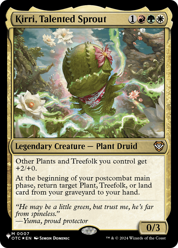 Kirri, Talented Sprout (OTC) [The List] | Shuffle n Cut Hobbies & Games