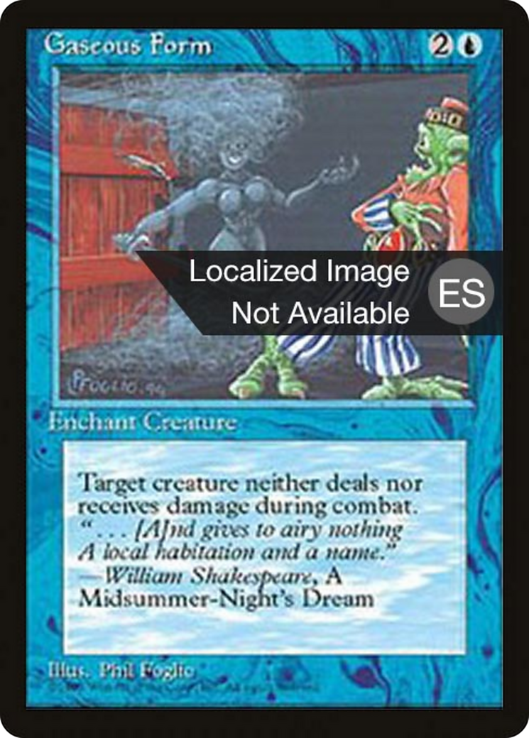 Gaseous Form [Fourth Edition Foreign Black Border] | Shuffle n Cut Hobbies & Games