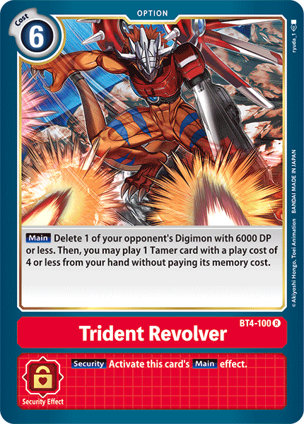 Trident Revolver [BT4-100] [Great Legend] | Shuffle n Cut Hobbies & Games