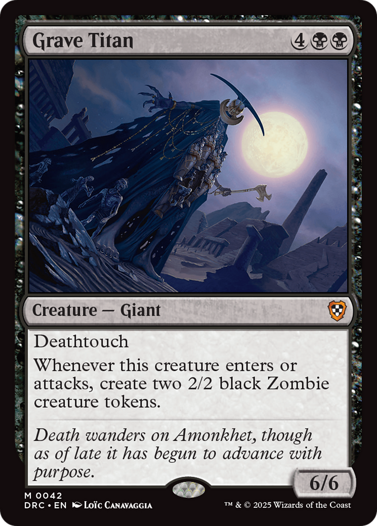 Grave Titan [Aetherdrift Commander] | Shuffle n Cut Hobbies & Games