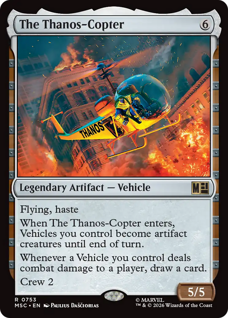 The Thanos-Copter [Marvel Super Heroes Commander] | Shuffle n Cut Hobbies & Games