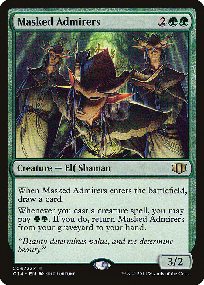 Masked Admirers [Commander 2014] | Shuffle n Cut Hobbies & Games