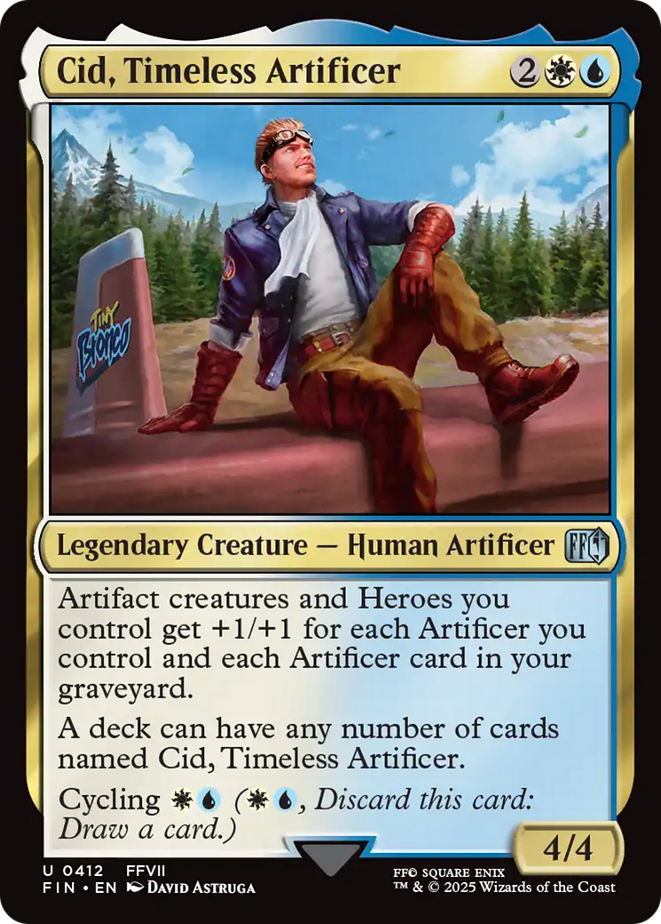 Cid, Timeless Artificer (0412) [FINAL FANTASY] | Shuffle n Cut Hobbies & Games