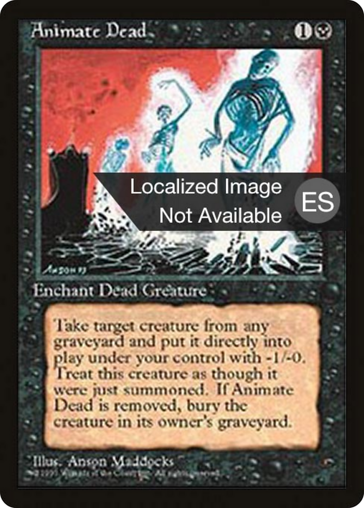 Animate Dead [Fourth Edition Foreign Black Border] | Shuffle n Cut Hobbies & Games